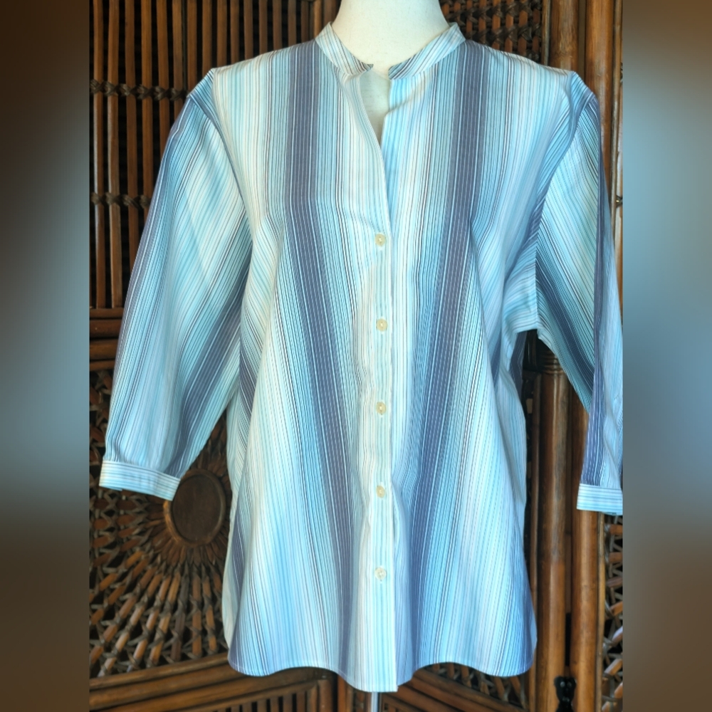 EDDIE BAUER Blouse - Wrinkle Resistant Shirt - XXL - NWOT